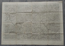 Carte d'état major Allemagne