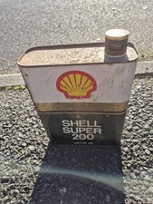 bidon d'huile 2L Shell Super