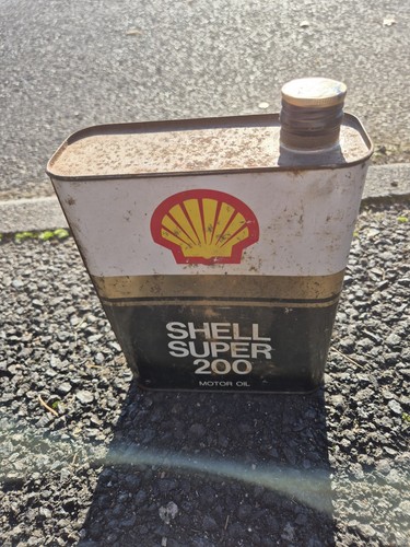Bidon huile shell super - bidon,