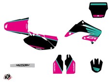 Kit Deco Moto Cross Nasting Honda 125 CR Turquoise