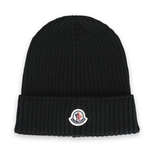 Moncler bonnet laine avec - en,