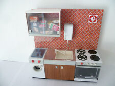 JOUET BLOC CUISINE " COMME MAMAN " métal serigraphié en boite années 70