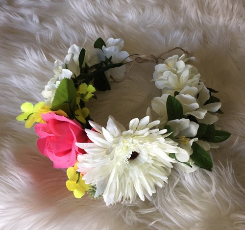 Flower headband crown hair - flower,