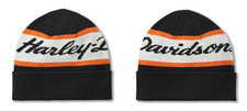 Harley Davidson Bonnet Modèle Chapeau Tricoté Noir #97630-25VM