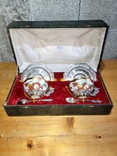 Jolie service à thé Chinois ancien en porcelaine Et Argenterie Chinoise