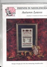 point de croix fils tirés