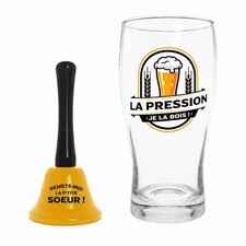 Coffret verre à bière 50 cl