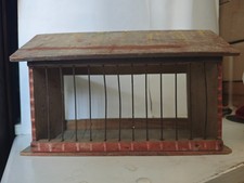 JOUET ANCIEN, CAGE EN BOIS, MANQUE LE FOND, QUIRALU BOISLUX ???