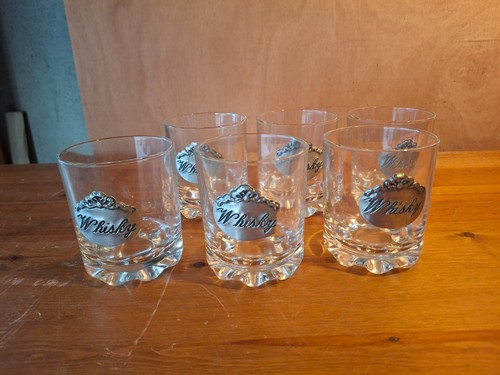 Verres whisky plaque - 6,