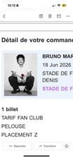 Places de concert BRUNO MARS -