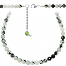 Collier en quartz avec
