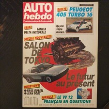AUTO HEBDO 599 peugeot 405