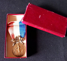 MEDAILLE MINISTERE DE L'INTERIEUR DEVOUEMENT EN BRONZE