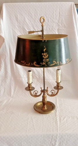 Ancienne lampe bouillote - lampe, en