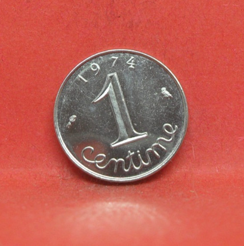 Centime épi 1974 avec - centime,