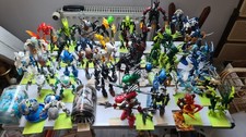 un lot de 38 lego bionicle