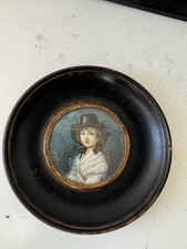 Ancien médaillon portrait
