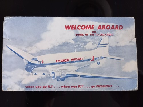 Piedmont airlines 1957 - piedmont,