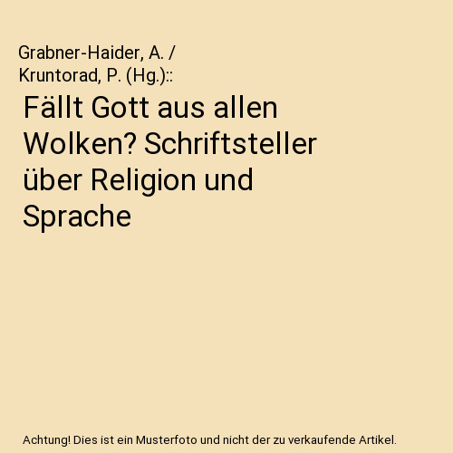 Fällt gott aus - allen, wolken