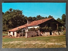 VIEILLE MAISON DES LANDES POEME AU DOS 1970  carte postale  