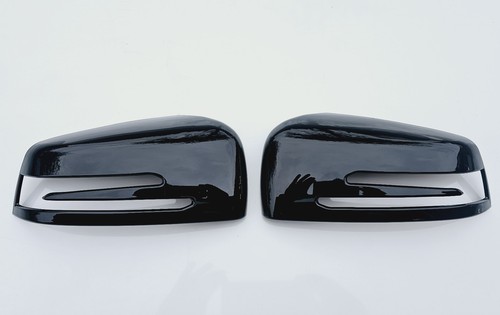 Noir brillant miroir housses - brillant,