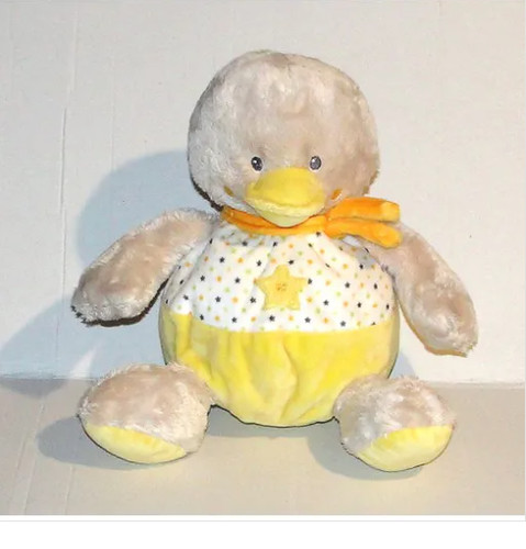 Doudou canard poussin boule - poussin,
