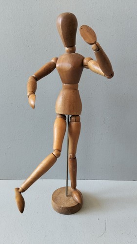 Mannequin bois articulé - mannequin, en