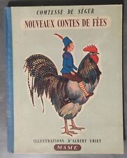 Ancien livre enfant COMTESSE DE SEGUR Nouveaux contes de fées Albert URIET  1952