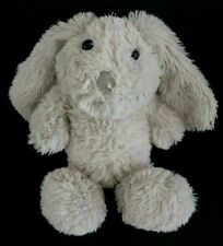 X5. DOUDOU PELUCHE MAISONS DU MONDE LAPIN GRIS BEIGE POIL LONG TTBE