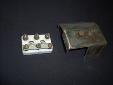 BOITE A BORNES PORCELAINE D EPOQUE COMPRESSEUR GONFLEUR MICHELIN MOTEUR CEM