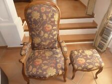 FAUTEUIL STYLE LOUIS XIV ET