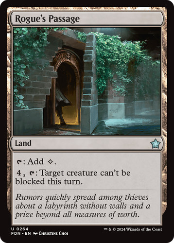 Rogue passage foundations - rogue's, [foundations]