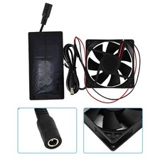Pour Maison 10W Ventilateur Solaire 5V Ventilateur Solaire Serre Refroidissement