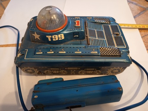 Jouet ancien tank t99 tôle - jouet,