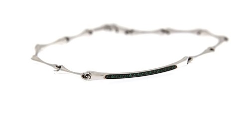 Bracelet chimento blanc - or,
