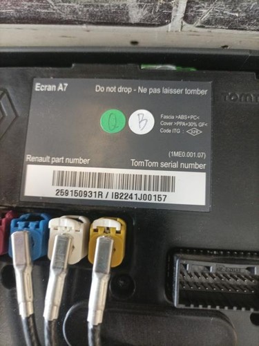 Ecran gps renault megane - ecran,