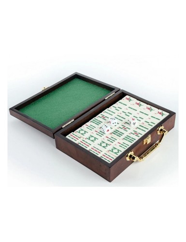 Petit mahjong boite bois - petit,