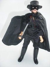 vintage no Mego Big Jim Poupee Mannequin Figurine Doll ZORRO Orli Jouet 25cm