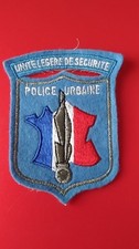   Insigne Neuf Police Obsolète d'Epaule porté par Unité Légère de Sécurité  