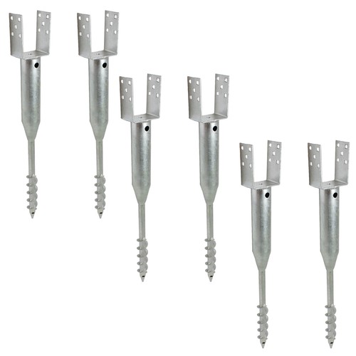Profil support poteau 6x - u,