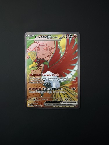 Carte pokemon de luth - carte, ho-oh