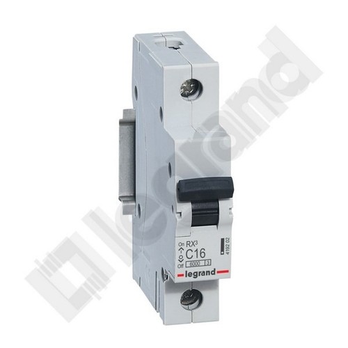Disjoncteur rx3 16a - 1p, 1m