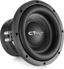 TROPO-8-D4 8 Inch Car Subwoofer Dual 4 Ohm, 800 Watts Max