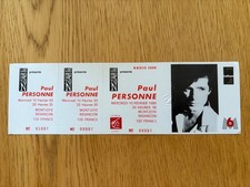 billet ticket place de concert