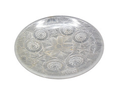 COUPE ART DECO VERRE PRESSE