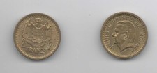 MONACO -- MONTE CARLO - Pièce de 2 Francs Prince Louis II