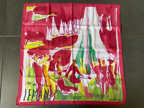 Foulard carré hermès soie - hermès,
