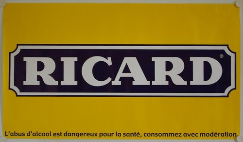 Affiche ricard 117 - cm,