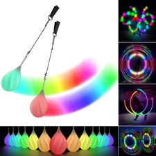 Lot de 2 LED Poi Lumineux -