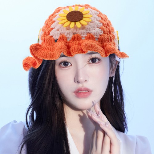Bonnet tricoté chapeau - bonnet,